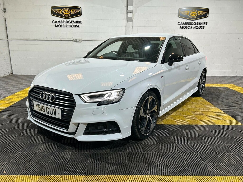 Audi A3 1.6 Tdi 30 Black Edition S Tronic Euro 6 Ss YB19GUV White #4