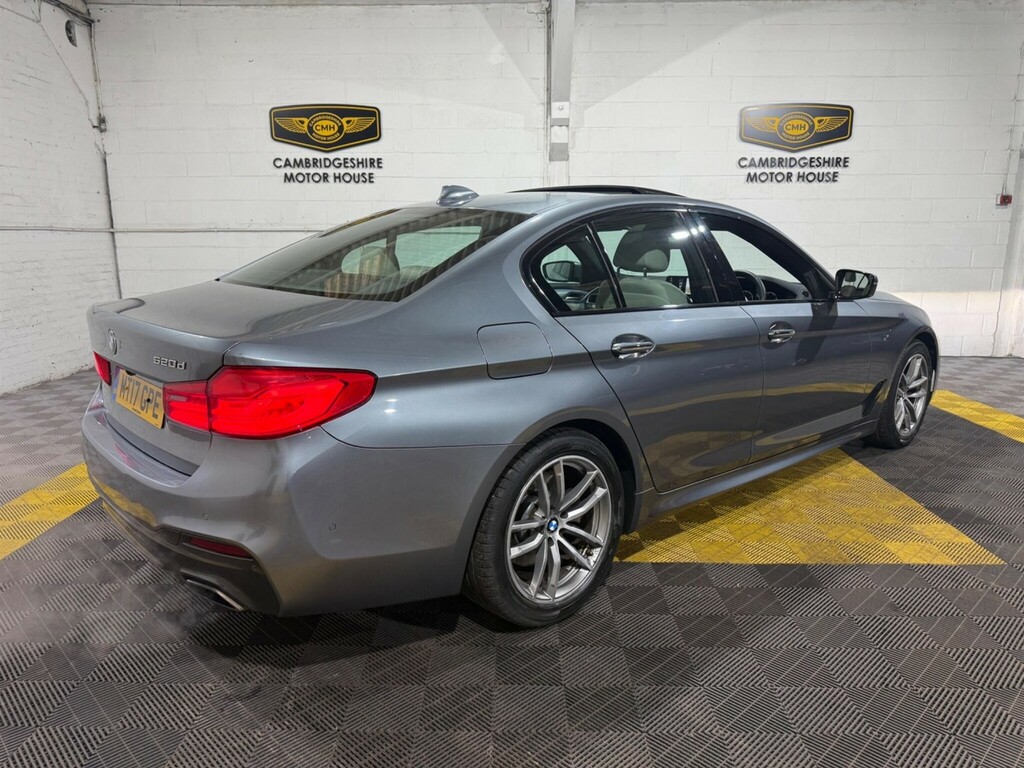 BMW 5 Series 2.0 520D M Sport Euro 6 Ss MT17GPE Blue #5