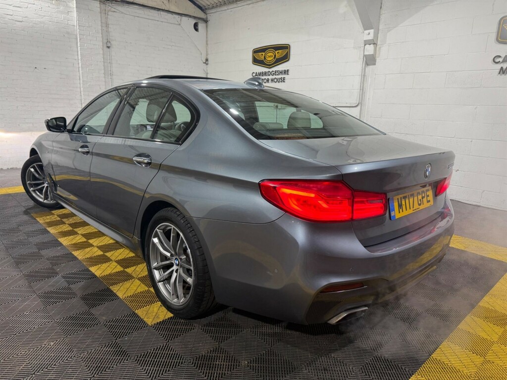 BMW 5 Series 2.0 520D M Sport Euro 6 Ss MT17GPE Blue #2