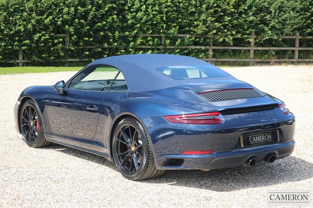 Porsche 911 991 Carrera Gts Gen 2 Pdk Cabriolet RE17DDO Blue #5