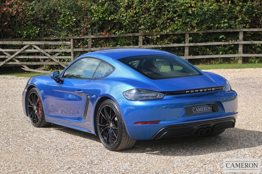 Porsche 718 Cayman Gts VX67PHY Blue #6