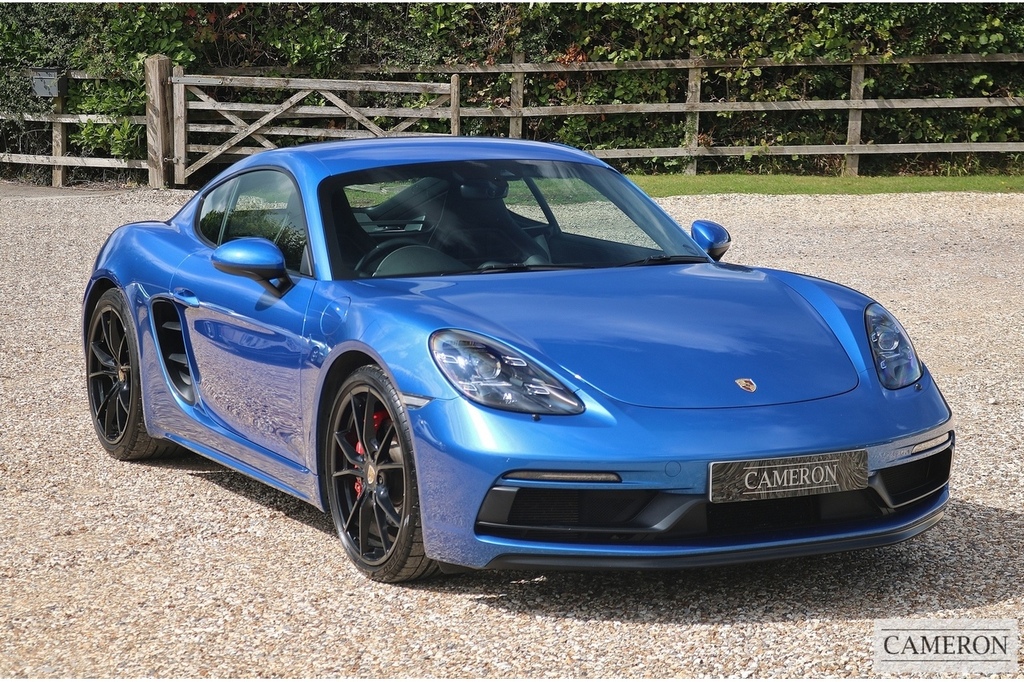 Porsche 718 Cayman Gts VX67PHY Blue #5