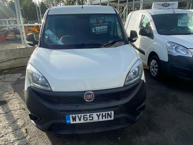 Fiat Doblo 1.3 Jtd Multijet 16V Panel Van L WV65YHN White #2