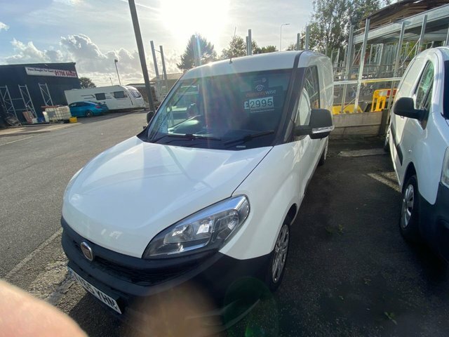 Fiat Doblo 1.3 Jtd Multijet 16V Panel Van L WV65YHN White #3