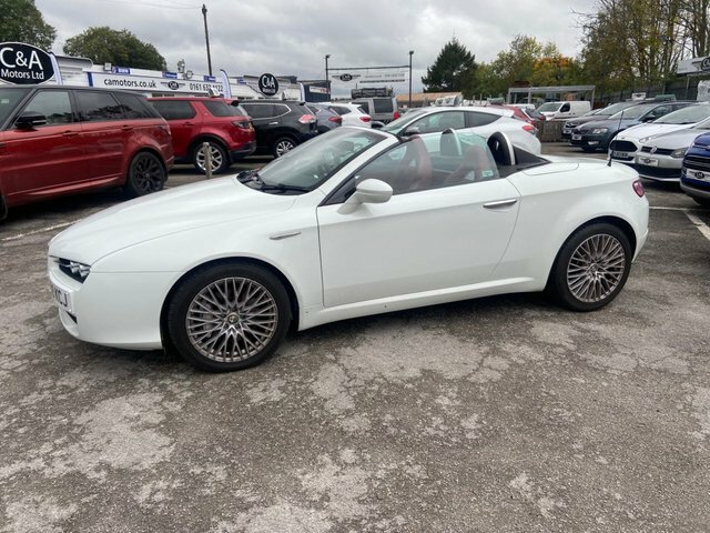 Alfa Romeo Spider 2.4 Jtdm Convertible 179 G Km 2 White #4