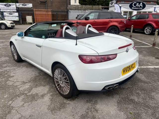 Alfa Romeo Spider 2.4 Jtdm Convertible 179 G Km 2 White #5