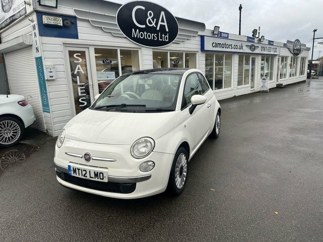 Fiat 500 1.2 Lounge Hatchback Euro 4 69 MT12LMO White #3