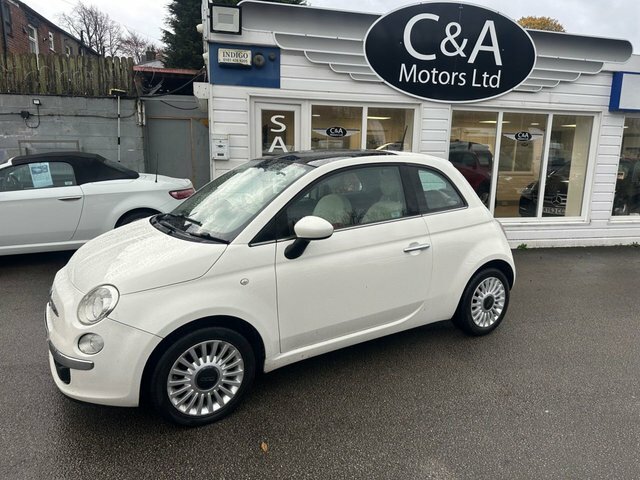 Fiat 500 1.2 Lounge Hatchback Euro 4 69 MT12LMO White #4