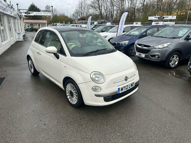 Fiat 500 1.2 Lounge Hatchback Euro 4 69 White