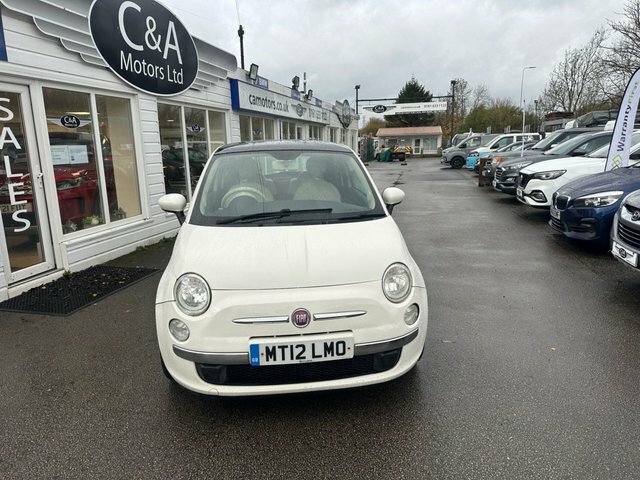 Fiat 500 1.2 Lounge Hatchback Euro 4 69 MT12LMO White #2