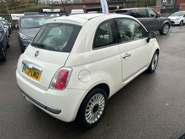 Fiat 500 1.2 Lounge Hatchback Euro 4 69 MT12LMO White #6