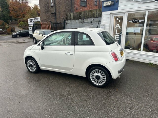 Fiat 500 1.2 Lounge Hatchback Euro 4 69 MT12LMO White #5