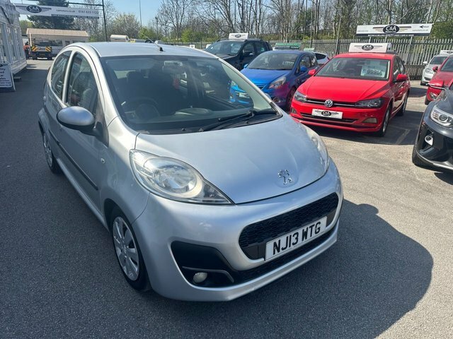 Peugeot 107 1.0 12V Active Hatchback Euro 5 Silver