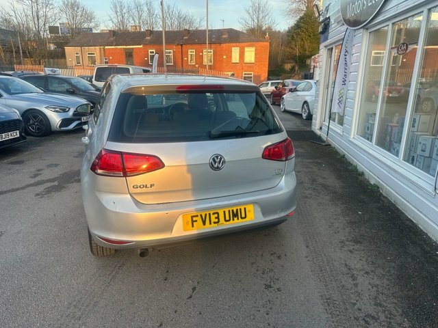 Volkswagen Golf 1.6 Tdi Bluemotion Tech S Hatchback Man FV13UMU Silver #6