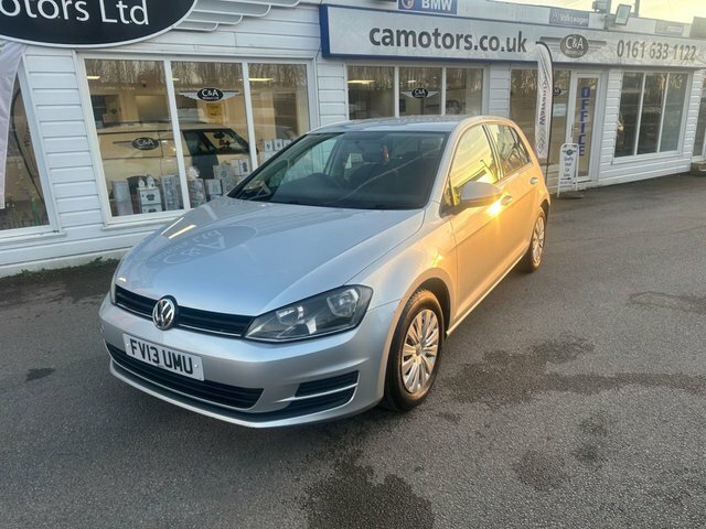 Volkswagen Golf 1.6 Tdi Bluemotion Tech S Hatchback Man FV13UMU Silver #3
