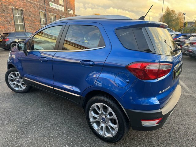 Ford Ecosport 2019 1.0T Ecoboost Gpf Titanium Suv YU19OYC Blue #3