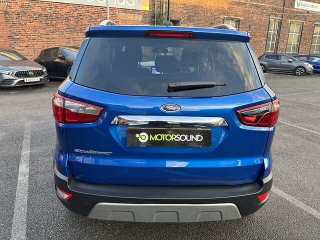Ford Ecosport 2019 1.0T Ecoboost Gpf Titanium Suv YU19OYC Blue #4