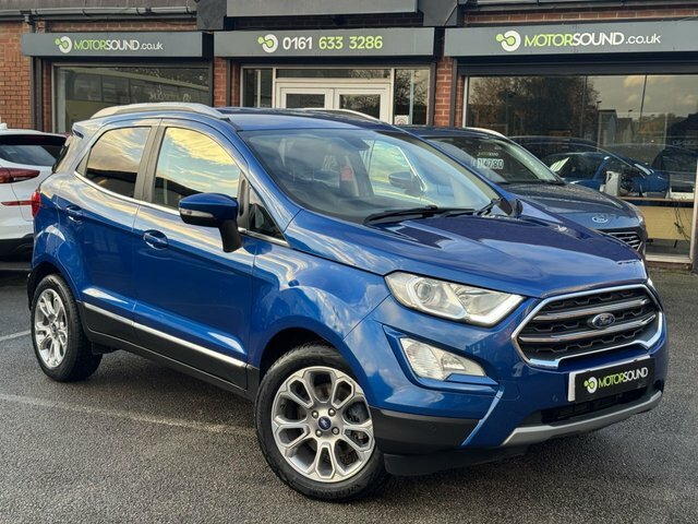 Ford Ecosport 2019 1.0T Ecoboost Gpf Titanium Suv Blue