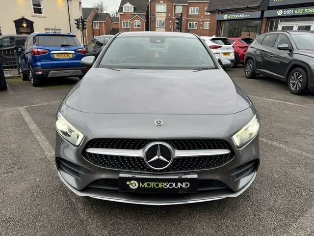 Mercedes-Benz A Class 2021 1.3 A180 Amg Line Hatchback 7G-dct VO21UNR Grey #2