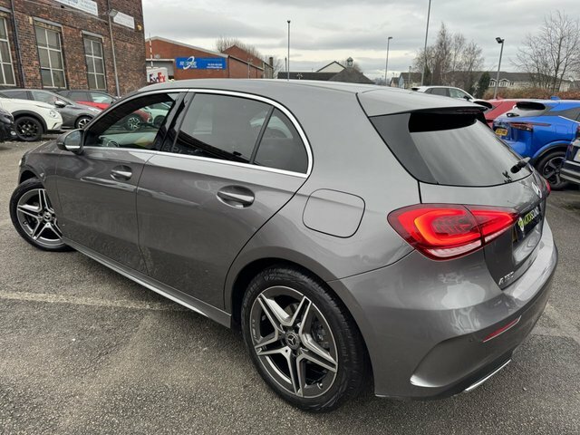 Mercedes-Benz A Class 2021 1.3 A180 Amg Line Hatchback 7G-dct VO21UNR Grey #3