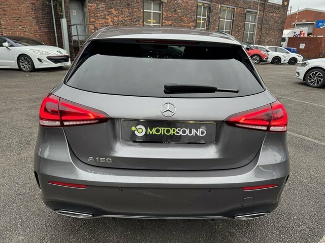 Mercedes-Benz A Class 2021 1.3 A180 Amg Line Hatchback 7G-dct VO21UNR Grey #4
