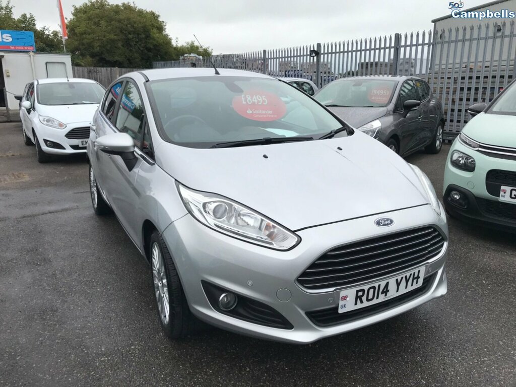 Ford Fiesta Hatchback 1.0 Titanium 2014 Silver