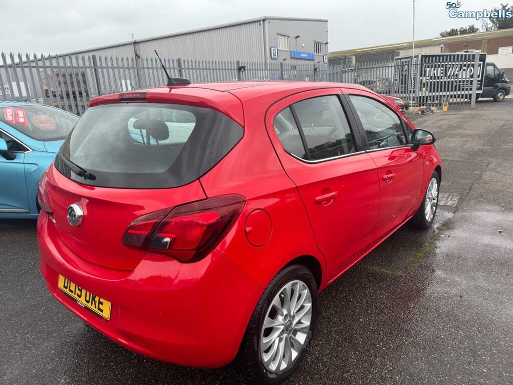 Vauxhall Corsa Hatchback 1.4 I Ecotec Se Nav 2019 DL19UKE Red #3