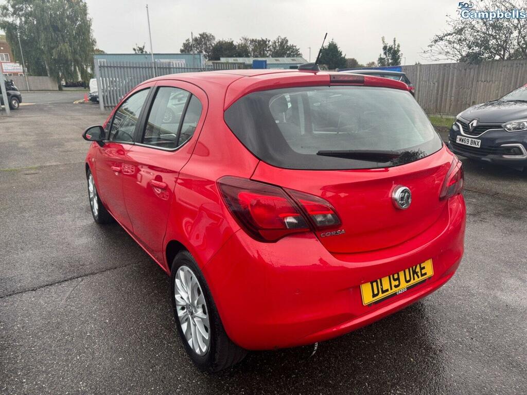 Vauxhall Corsa Hatchback 1.4 I Ecotec Se Nav 2019 DL19UKE Red #4