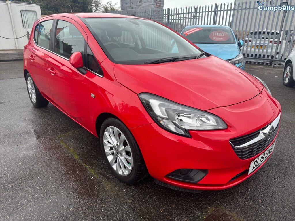 Vauxhall Corsa Hatchback 1.4 I Ecotec Se Nav 2019 Red