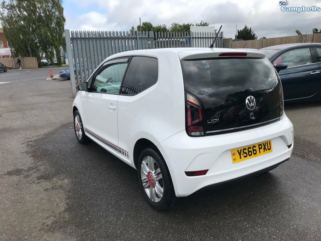Volkswagen Up Hatchback 1.0 Beats 2016 YS66PXU White #3