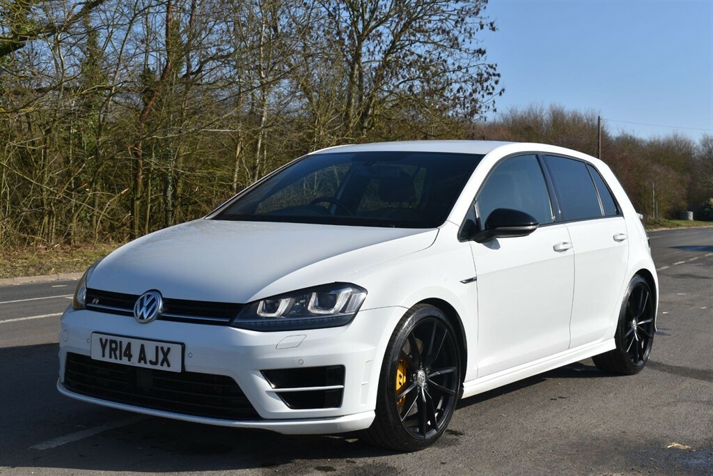Volkswagen Golf 2.0 Tsi Bluemotion Tech R 4Motion Euro 6 Ss YR14AJX White #4