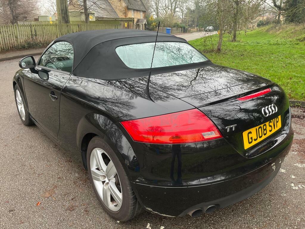 Audi TT 2.0 Tfsi Roadster Euro 4 GJ08SVP Black #4