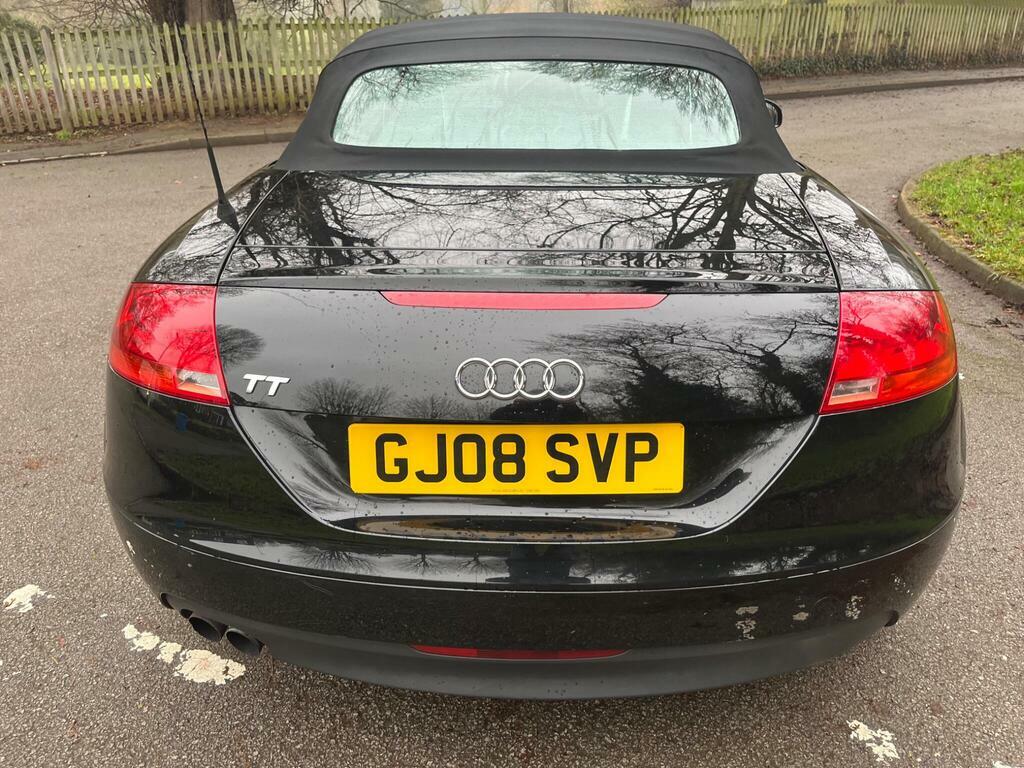 Audi TT 2.0 Tfsi Roadster Euro 4 GJ08SVP Black #5