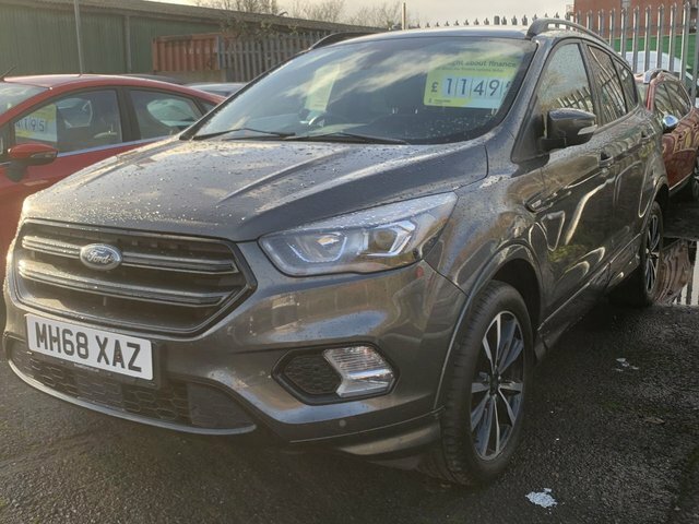 Ford Kuga 2.0 Tdci Ecoblue St-line Suv Eur MH68XAZ Grey #3