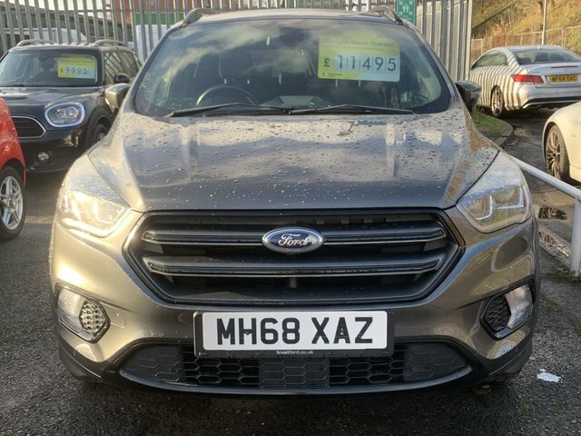 Ford Kuga 2.0 Tdci Ecoblue St-line Suv Eur MH68XAZ Grey #2