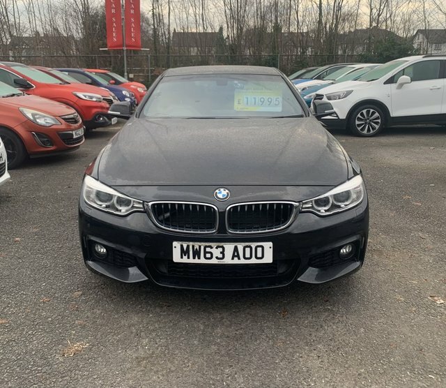 BMW 4 Series Gran Coupe 2.0 420I M Sport Coupe Xdrive Euro Black #2