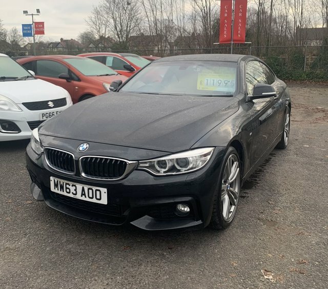 BMW 4 Series Gran Coupe 2.0 420I M Sport Coupe Xdrive Euro Black #3