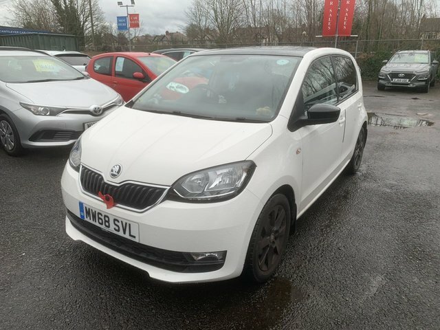 Skoda Citigo 1.0 Mpi Greentech Colour Edition Hatchback Pet White #3