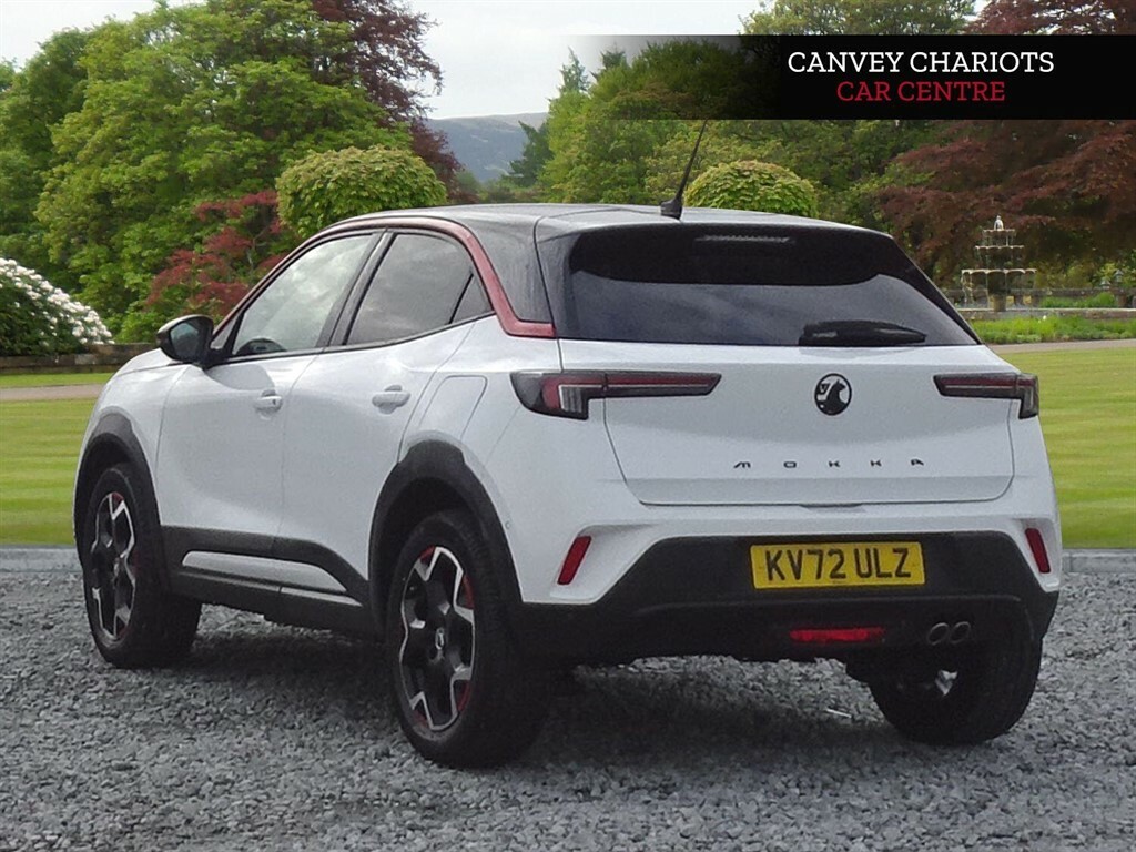 Vauxhall Mokka 1.2 Turbo Sri Premium Euro 6 Ss KV72ULZ White #4
