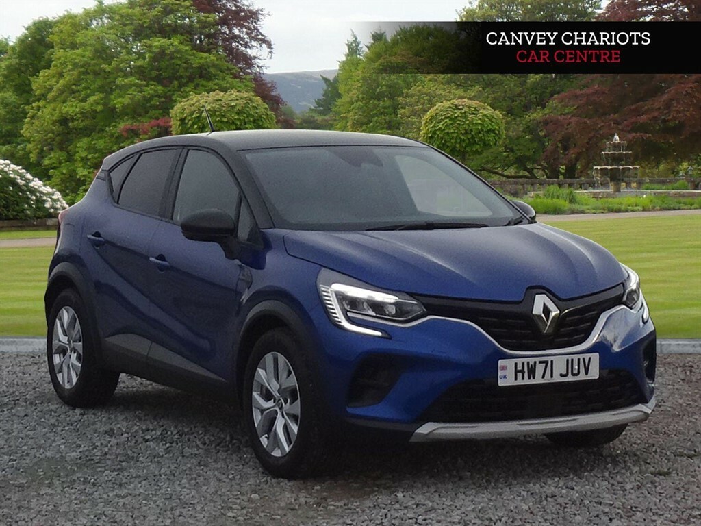 Renault Captur 1.0 Tce Iconic Euro 6 Ss HW71JUV Blue #2