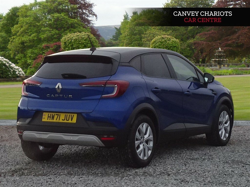 Renault Captur 1.0 Tce Iconic Euro 6 Ss HW71JUV Blue #3