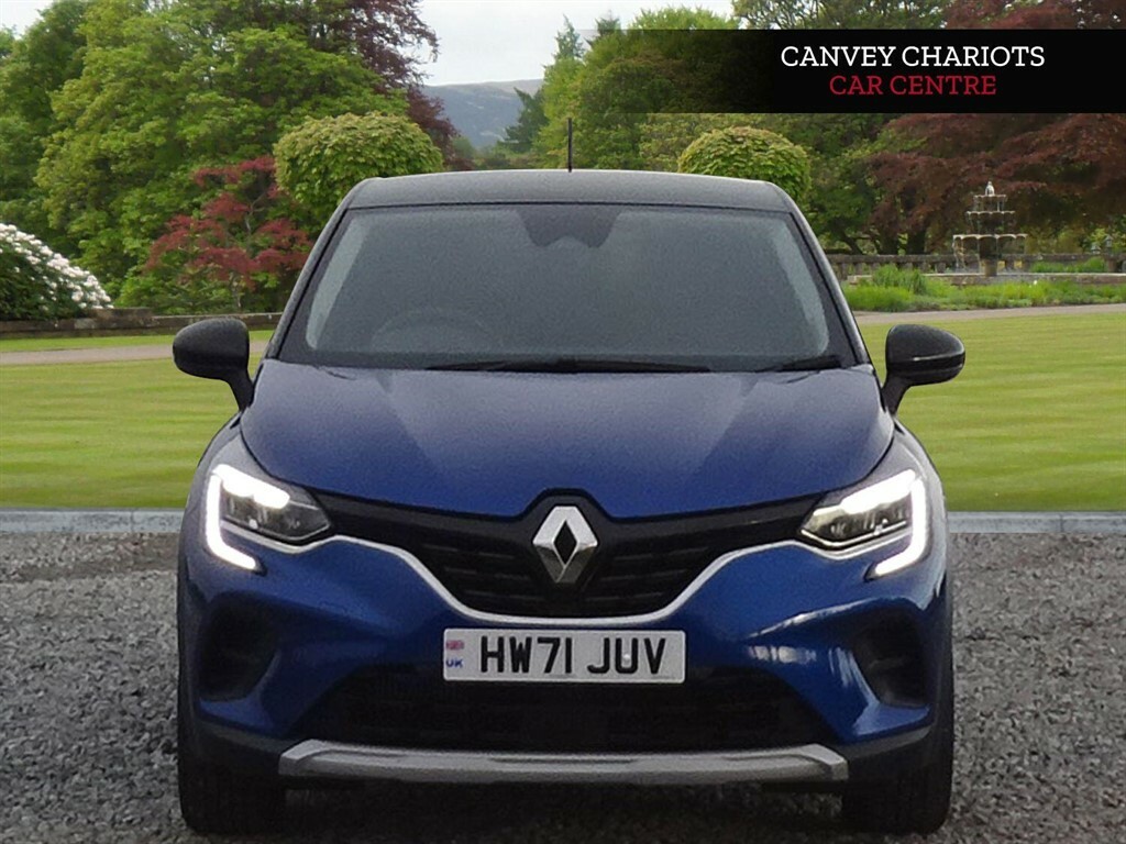 Renault Captur 1.0 Tce Iconic Euro 6 Ss HW71JUV Blue #6