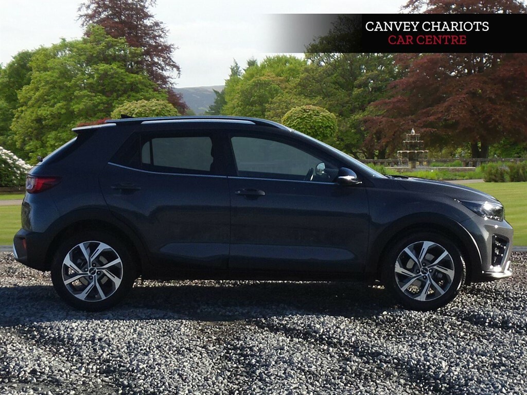 Kia Stonic 1.0 T-gdi Mhev Gt-line Dct Euro 6 Ss Grey #4