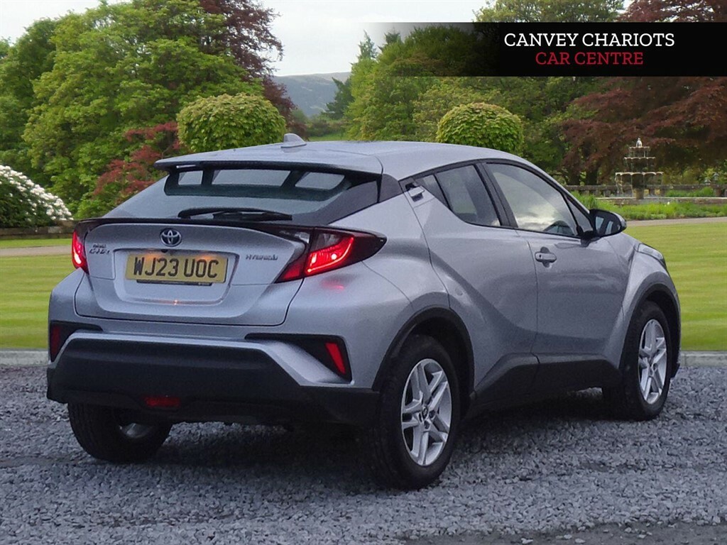 Toyota C-Hr 1.8 Vvt-h Icon Cvt Euro 6 Ss WJ23UOC Silver #3