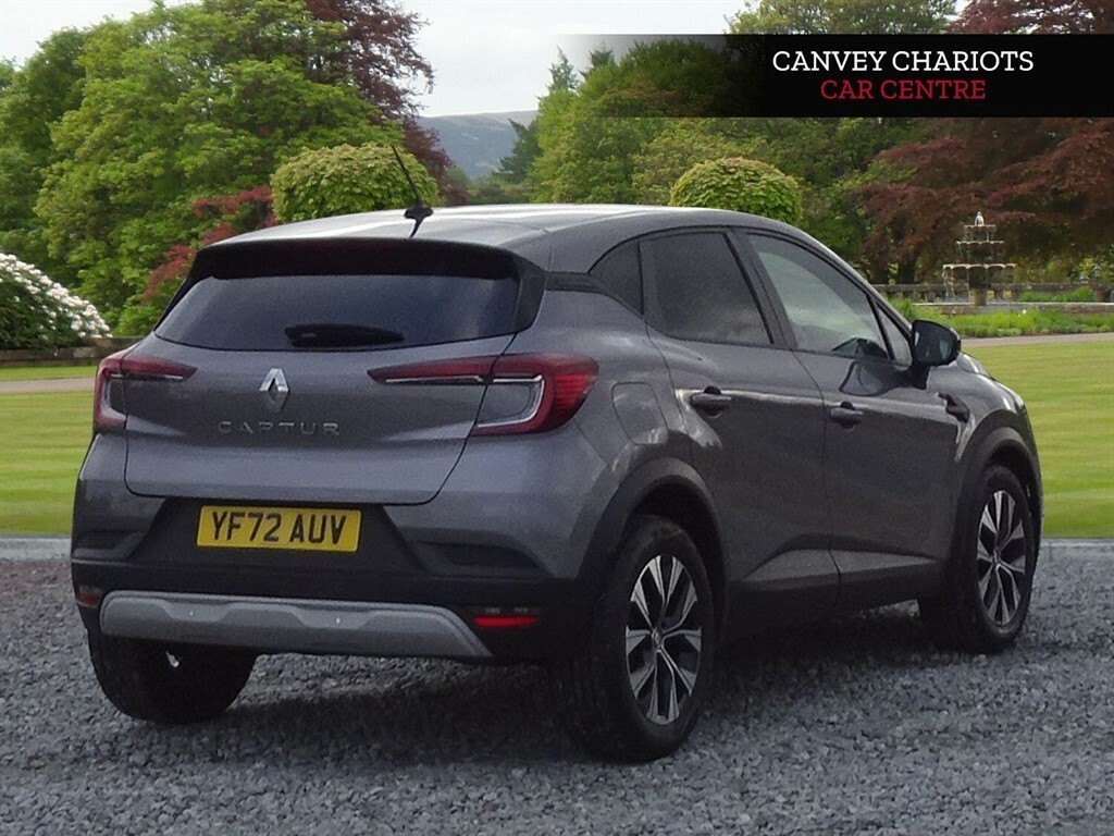 Renault Captur 1.0 Tce Evolution Euro 6 Ss YF72AUV Grey #3