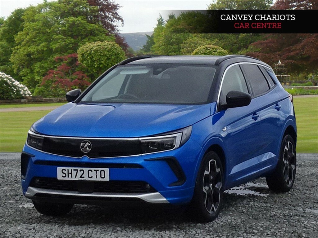 Vauxhall Grandland 1.2 Turbo Elite Euro 6 Ss SH72CTO Blue #3