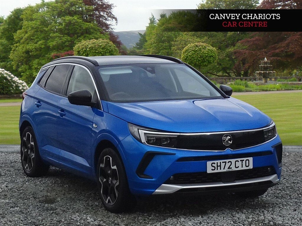 Vauxhall Grandland 1.2 Turbo Elite Euro 6 Ss Blue