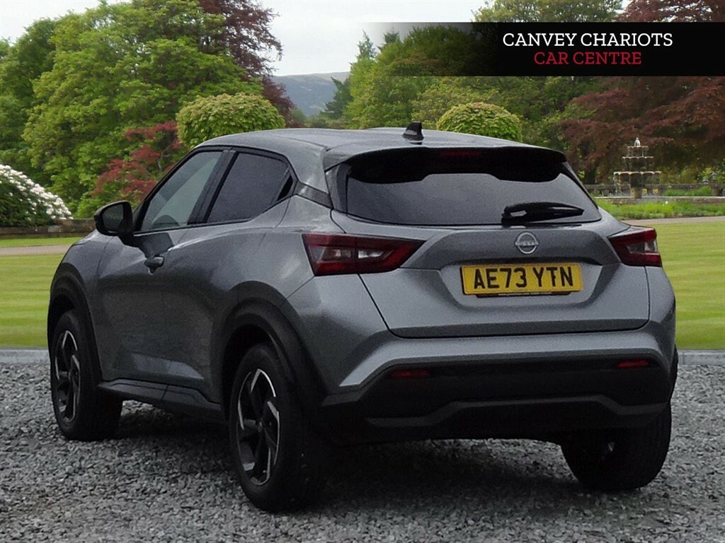 Nissan Juke 1.0 Dig-t N-connecta Euro 6 Ss AE73YTN Grey #4