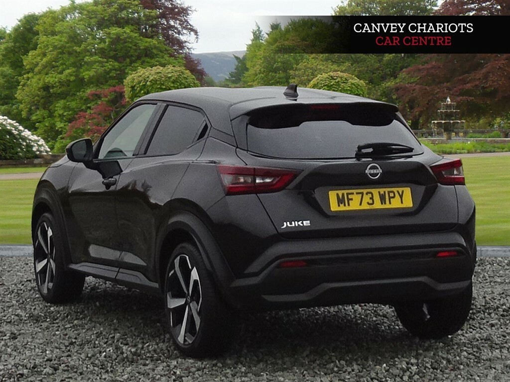Nissan Juke 1.0 Dig-t Tekna Euro 6 Ss MF73WPY Black #4