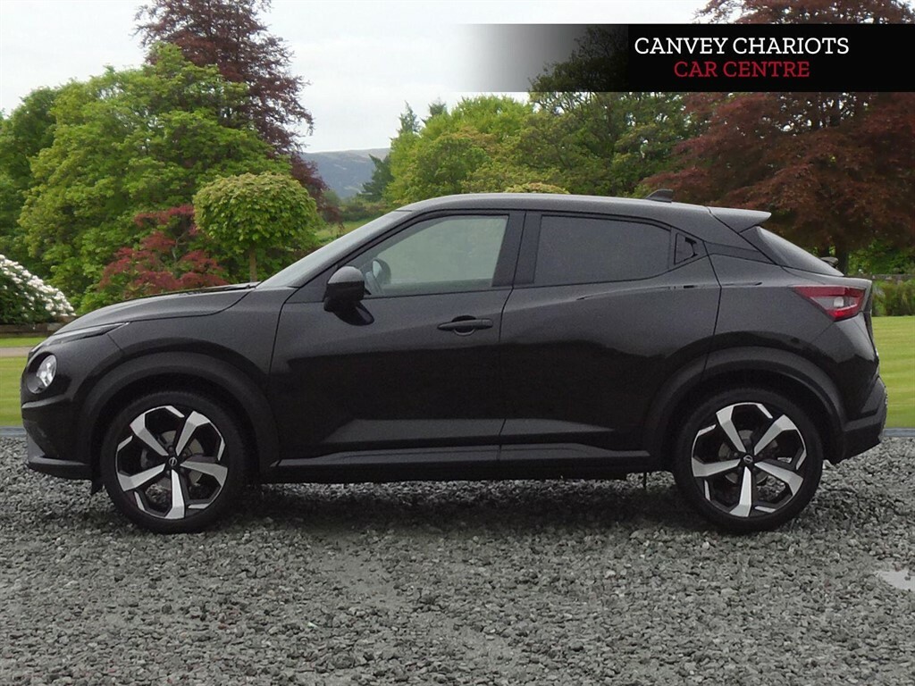 Nissan Juke 1.0 Dig-t Tekna Euro 6 Ss MF73WPY Black #6